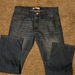 Mens Levi's denim Straight fit 38x32
